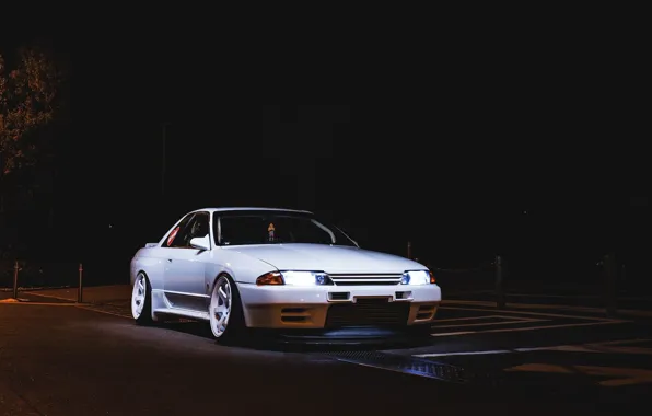 Nissan, turbo, white, wheels, skyline, japan, jdm, tuning