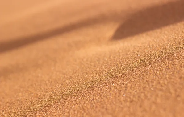 Песок, макро, пустыня, песчинки