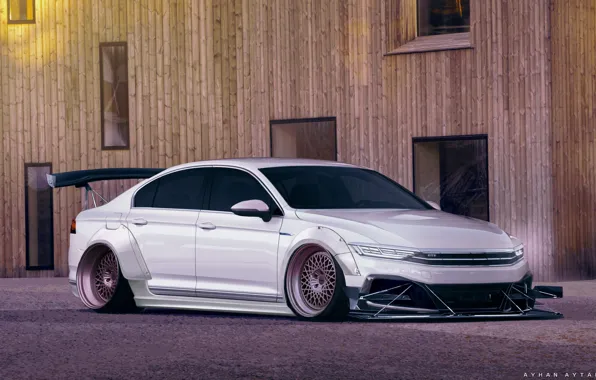 Авто, Белый, Машина, Тюнинг, Volkswagen Passat, Passat, Transport & Vehicles, Ayhan Aytan