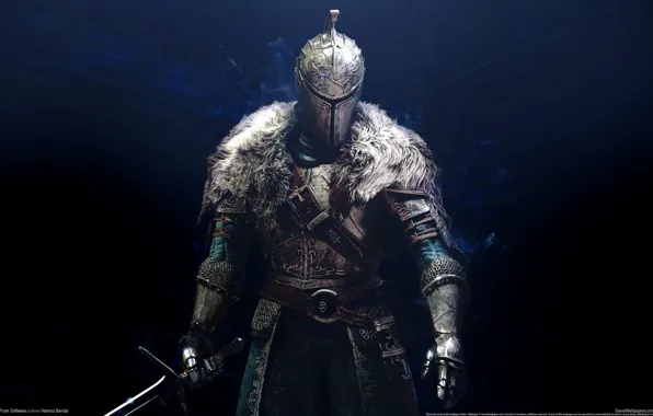 Картинка game, armor, background, warrior, knight, Dark Souls 2