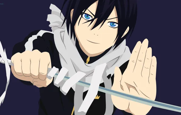 Парень, Бездомный Бог, Yato, Noragami, Ято