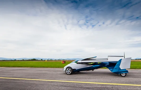 Концепт, автомобиль, аэродром, новинка, летающий, AeroMobil 3.0