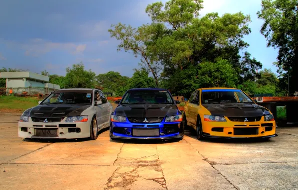 Тюнинг, три, Mitsubishi, Lancer, EvolutionIXGT