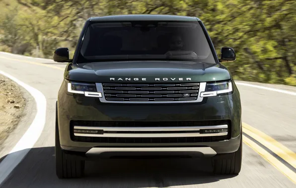 Обои скорость, шоссе, Range Rover, SUV, экстерьер, Autobiography на ...