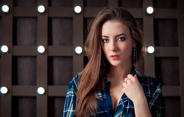 Light, girl, fashion, studio, style, blue, eyes, model