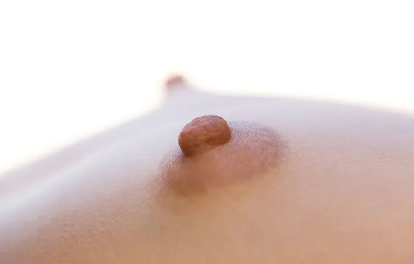Грудь, макро, соски, close-up, nipples, breasts, Lena Nicole