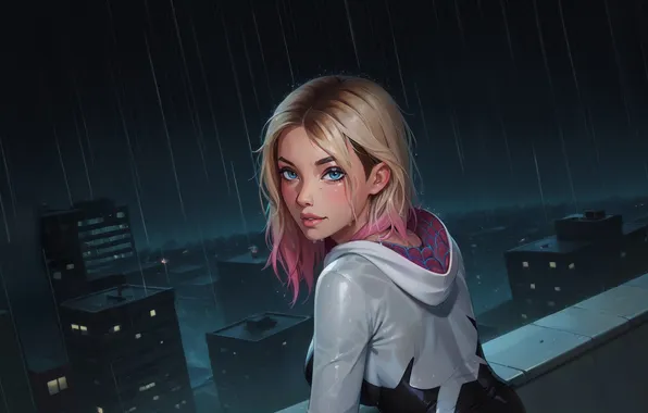 Gwen stacy, fearless, superheroine