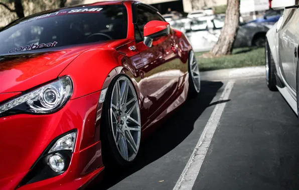 День, парковка, диски, FR-S, Scion, Сайен