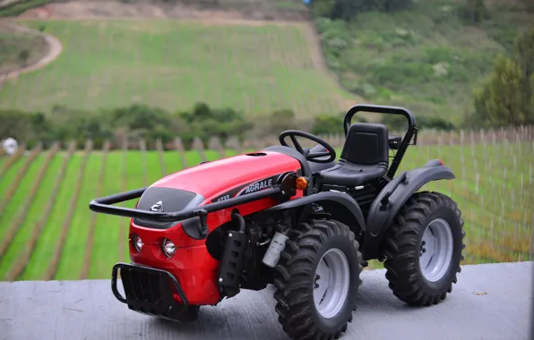 Red, Brazil, tractor, made in Brazil, agricultural machinery, Agrale brand tractor, Agrale, Brazilian factory