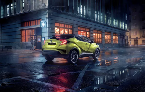 Toyota, C-HR, 2019, powered by JBL, Neon Lime