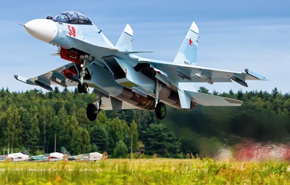 ОКБ Сухого, поколения 4+, Су-30СМ, серийный модернизированный, ВКС России, российский двухместный многоцелевой истребитель