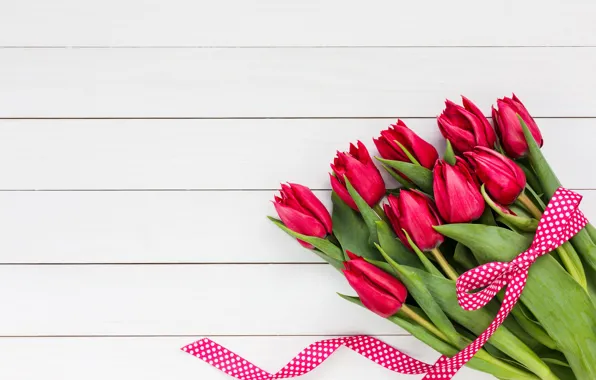 Картинка цветы, букет, тюльпаны, love, wood, flowers, romantic, tulips
