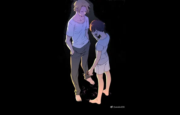 Двое, ножницы, Моя геройская академия, My Hero Academia, Boku No Hero Academia
