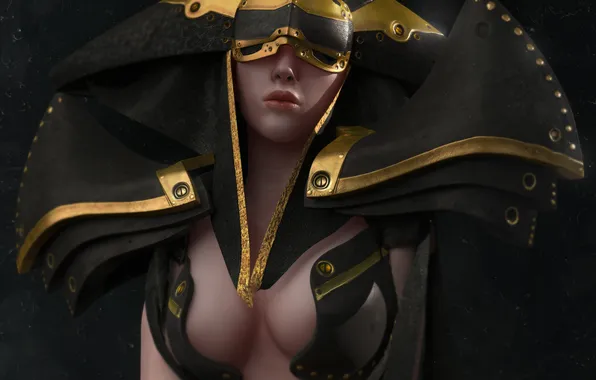 Грудь, девушка, lol, League of Legends, Lissandra, Ice Witch