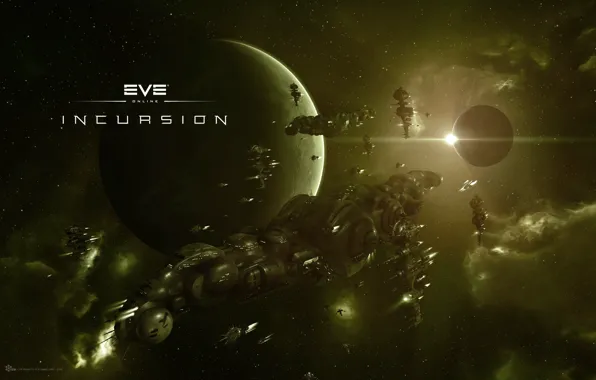 Космос, планета, станция, space, космический корабль, station, eve online, space ship