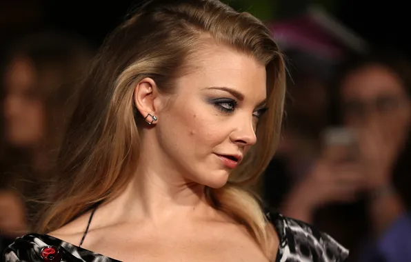 Актриса, шатенка, Natalie Dormer, Натали Дормер