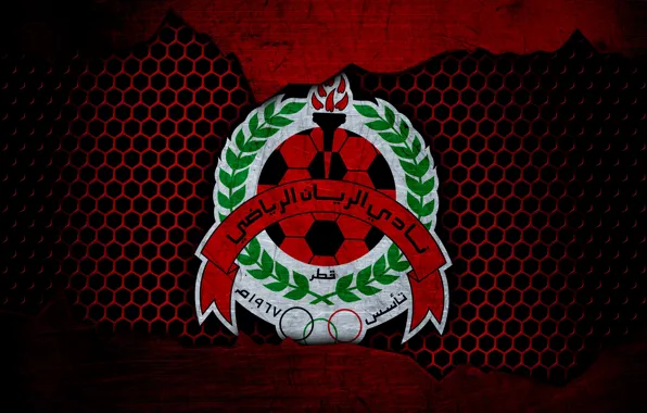 Wallpaper, sport, logo, football, Al-Rayyan