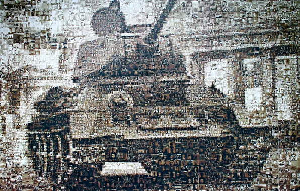 Картинка победа, силуэт, лица, фотографии, Т-34, советский средний танк