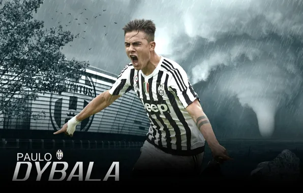 Wallpaper, sport, stadium, football, player, Paulo Dybala, Juventus FC, Juventus Stadium