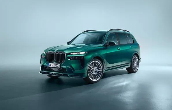 Картинка Cars, Alpina, Black Line, Tuning Car, BMW X7, XB7, 2024, Germany Car