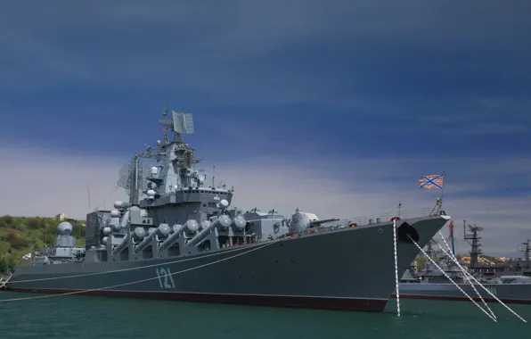 Москва, крейсер, ракетный, гвардейский, проект 1164