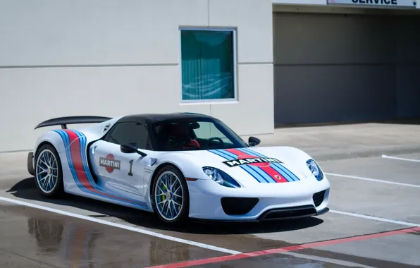 Картинка Porsche, Spyder, 918, Martini