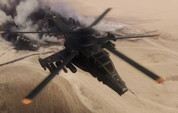 Полёт, вертолёт, Military helicopter
