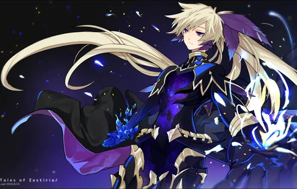 Аниме, перья, арт, парень, Tales Of Zestiria