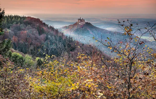 Пейзаж, природа, Burg Hohenzollern