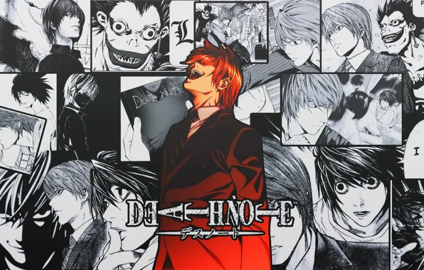 Death Note, anime, manga, Yagami Light
