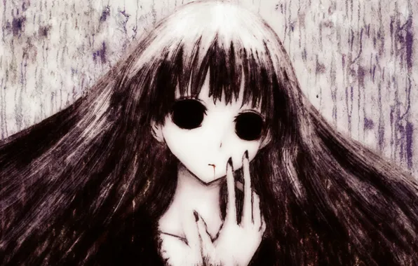 Зомби, труп, art, нежить, Shiki, Kirishiki Sunako, Усопшие, Ryu Fujisaki