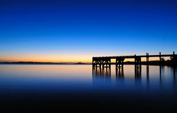 Sky, sea, sunrise, dawn, horizon, Maraetai