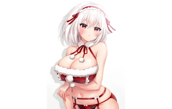 Girl, sexy, lingerie, bra, cleavage, panties, boobs, anime