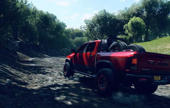Dodge, Game, Ram, Offroad, Filter, Xbox One X, Forza Horizon 4, FH4