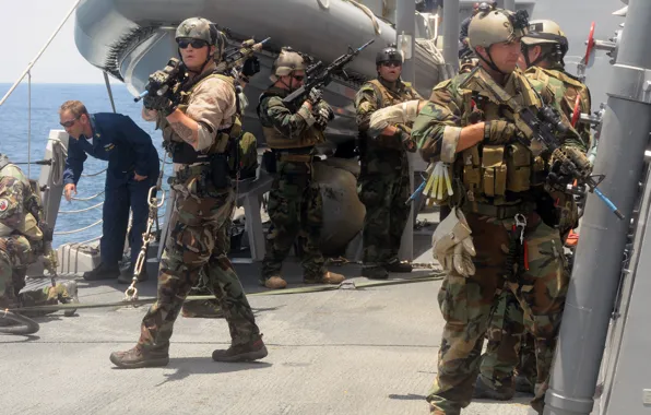 Seal, team, ВМС США, navy, морские котики