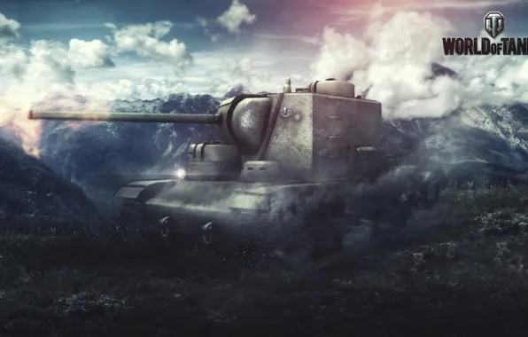 Игры, СССР, Games, Art, World of Tanks, FuriousGFX, КВ-5, KV-5