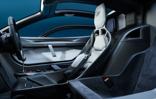 Интерьер, суперкар, supercar, limited edition, салон автомобиля, 2026, Gordon Murray Automotive, GMSV