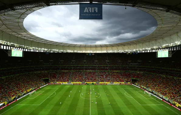 Бразилия, матч, Brazil, Национальный стадион Бразилиа, FIFA Confederations Cup, National Stadium Brasilia, Кубок конфедераций ФИФА, …