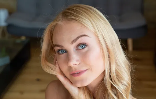 Model, gorgeous, photoshoot, posing, closeup, hot babe, blonde girl, Nancy A