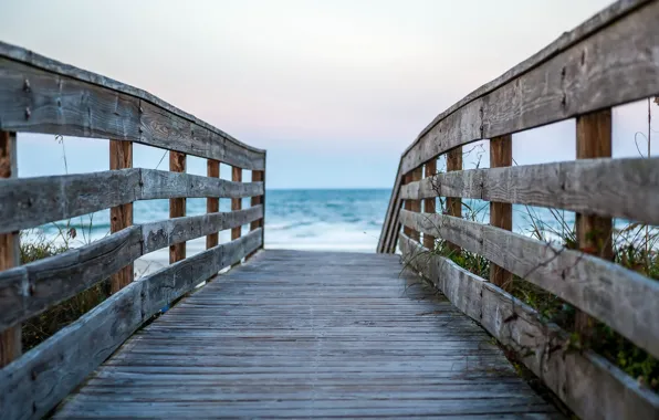 Море, мост, берег