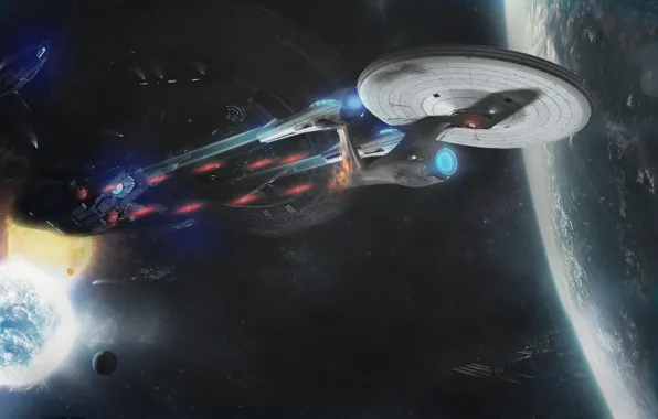 Enterprise, Star Trek, Earth, Into Darkness, NCC1701