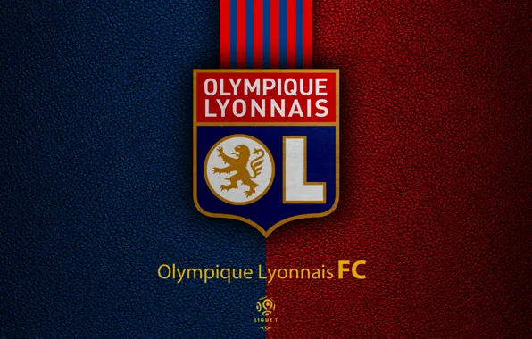 Wallpaper, sport, logo, football, Ligue 1, Olympique Lyonnais