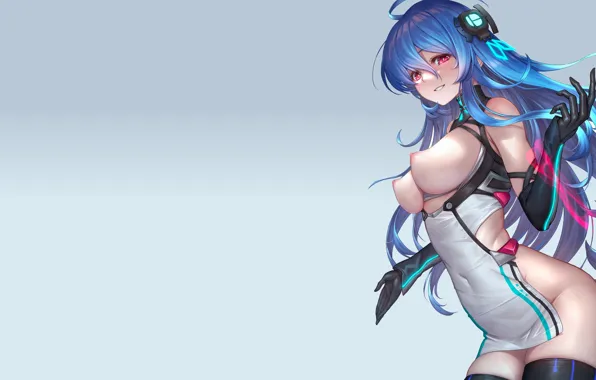Girl, hot, sexy, nipples, boobs, anime, pretty, erotic