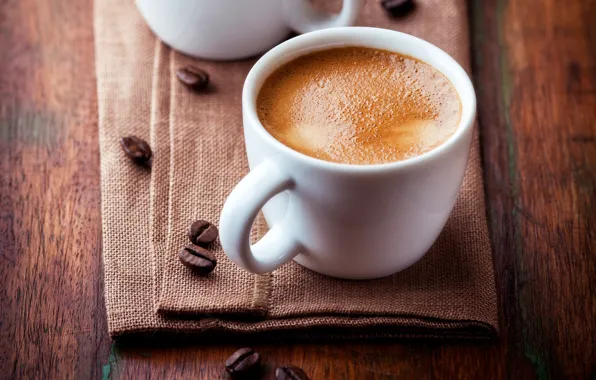 Картинка cup, coffee, coffee beans