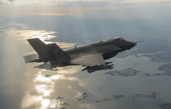 Истребитель, бомбардировщик, F-35B, Lockheed Martin