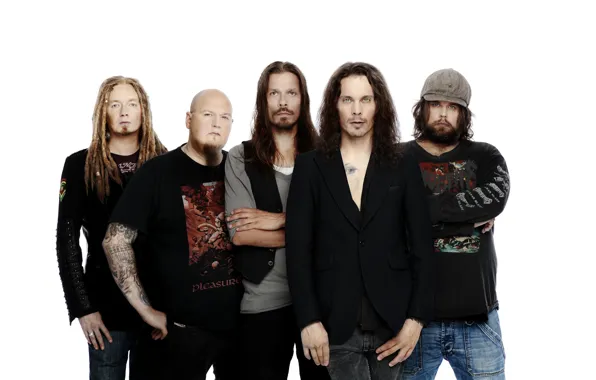 Группа, rock, HIM, Ville Valo, финляндия, Mika Karppinen, Mikko Paananen, Mikko Lindström