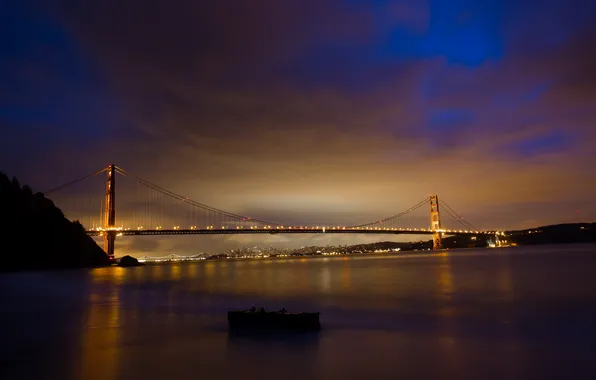 Картинка Golden Gate Bridge, United States, California, San Francisco, Sausalito