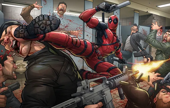 Оружие, Deadpool, Дэдпул