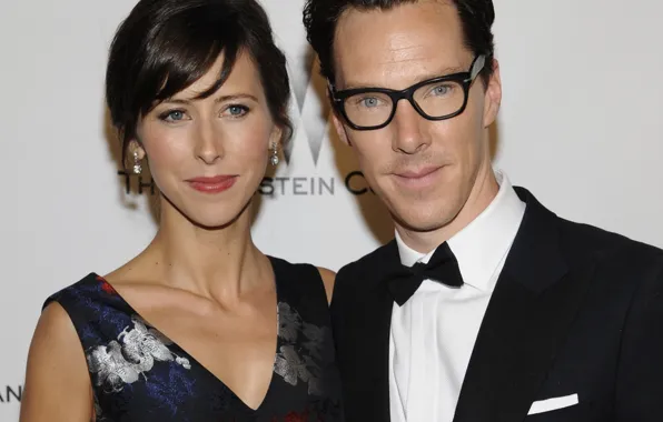 Очки, певица, Бенедикт Камбербэтч, Benedict Cumberbatch, британская актриса, британский актер, Софи Хантер, Sophie Hunter
