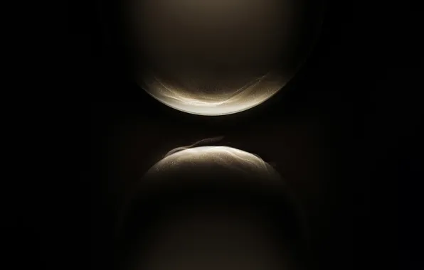 Abstract, particles, Huawei, Golden Glowing
